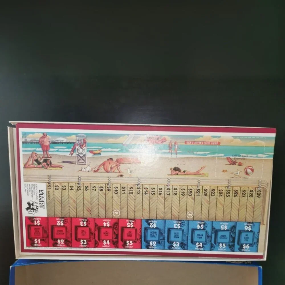 VTG Advance To‎ Boardwalk Parker Brothers Game of High Rises and Fast Falls 1985